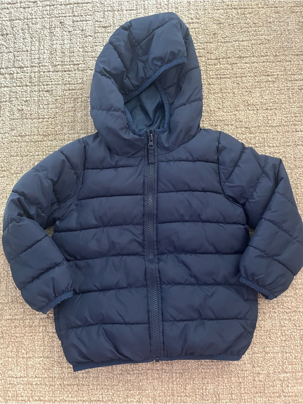 Carter's Navy Hooded Puffer Jacket
